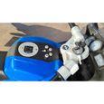Moto électrique BMW K1300S pour enfants - Batterie 12V - Roues en caoutchouc Eva - Bleu-3