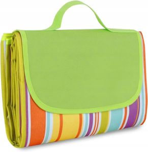 Couverture Pique-nique Larkumio 200x200 Cm - Imperméable Et Lavable - Idéale Plage, Camping, Parc