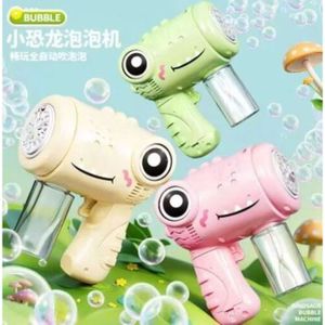 PQETBV 2pcs Pistolet à Bulles Automatique, Machine à Bulles Savon Enfants 10000+Bulles/Minute, Machine à Bulles Portable pour Enfants, Machine Bulles