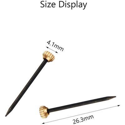 Clou En Laiton, Clou à Tête Ronde 100Pcs, Meubles En | FindTheDeal