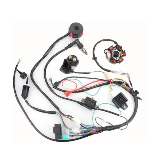 Faisceau Kabelset CDI 2-4 broches Régulateur ac6 pas de résistance ouverte 139qma/qmb mde Faisceau Kabelset CDI 2-4 broches Régulateur ac6 pas de résistance ouverte 139qma/qmb mde