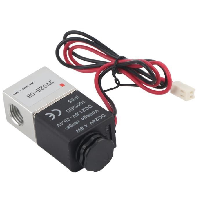 Electrovanne Eau Akozon 3 Voies - AC 220V - Filetage G3/4 - Normalement Fermée - Pour Appareils Ménagers