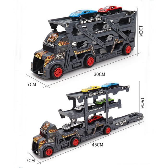 Circuit De Construction MOONTOY Pour Enfants – Camion, Grue, Bulldozer, Tapis Roulant – Jeu De Rôle Chantier 3-8 Ans – Cadeau Garçon - 7