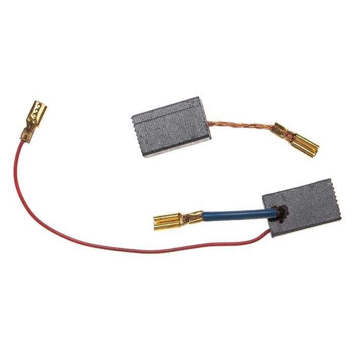 Balais Charbon 5x8x16 Mm Pour Meuleuse D'angle Bosch - Lot De 2 - Avec Arrêt Automatique - Remplace Référence 1607014176
