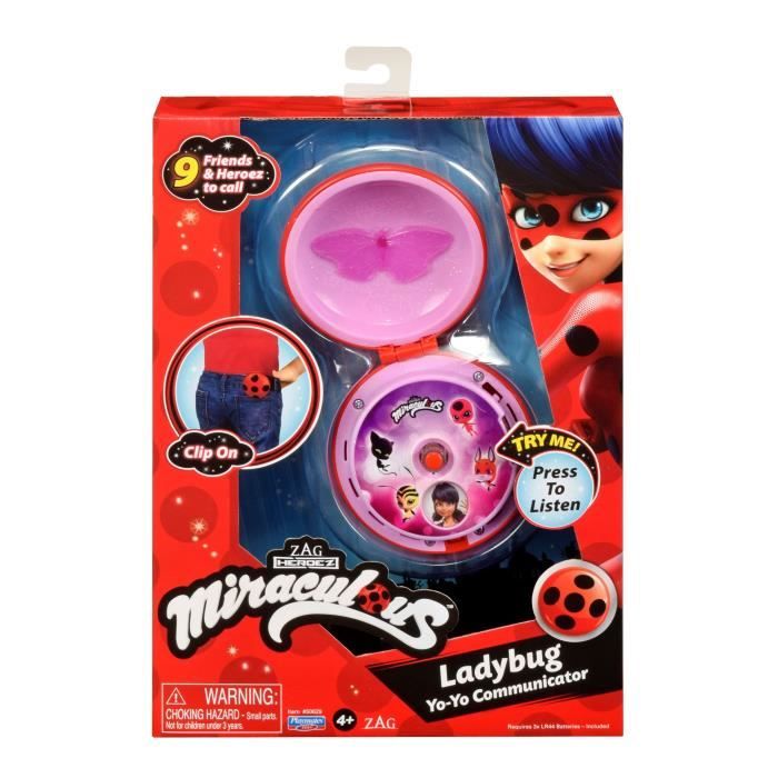 Téléphone Magique Ladybug - BANDAI - Miraculous - 30 phrases - Enfant 4 ans  - Rose Violet - Cdiscount Jeux - Jouets
