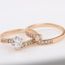Bague De Mariage Femme Or Jaune 18 Carats Rempli Cz Taille
