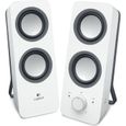 Logitech Z200 Speaker 2.0 Blanc-0