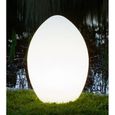 Lampe d'extérieur œuf lampe de jardin GlowEgg 65 cm de haut 10621-0