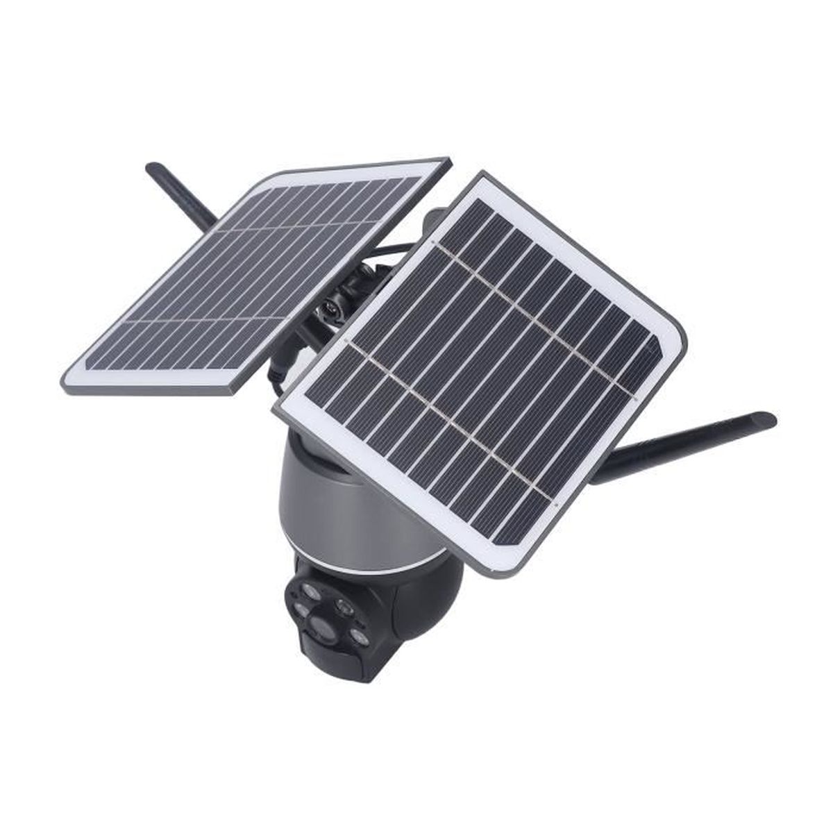 Caméra De Sécurité Solaire Extérieure 4G/WiFi - Batterie 8000mAh, Détection PIR+Radar, 1080p