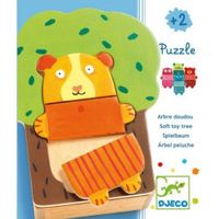 Puzzle Arbre Doudou - DJECO - Boite de 5 - Paysage et nature - Moins de 100 pièces - Mixte