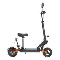 Moto Électrique JOYOR S8E - Moteur 800W Batterie 48V26AH Pneus 10 Pouces Freins à Disque COC Certificate Support Licence - Noir