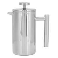 VEVOR Cafetière à Piston Capacité De 1 L, Presse à Café En