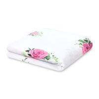 Housse d'oreiller Side Sleeper 40 x 145 cm - Housse d'oreiller pour oreillers longs en coton avec certificat -Des Roses