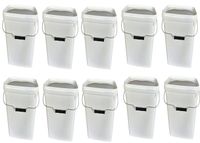 Jive Dekobox Lot de 3 boîtes de rangement 10l avec couvercle, Plastique (PP recyclé), 10l (37.5 x 27.8 x 13.5 cm), Vert Jive Dekobox Lot de 3 boîtes de rangement 10l avec couvercle, Plastique (PP recyclé), 10l (37.5 x 27.8 x 13.5 cm), Vert