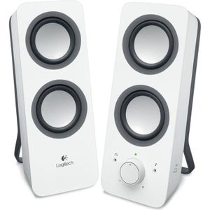 ENCEINTES ORDINATEUR Enceinte - logitech - Z200 - Speaker 2.0 - Blanc
