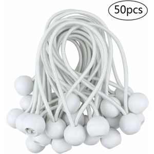 ECENCE 100x tendeurs, lot d'élastiques, Crochets élastiques avec Boule