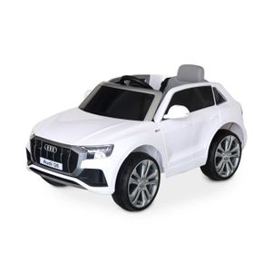 VOITURE ELECTRIQUE ENFANT Voiture électrique Audi Q8 Blanc 12V pour enfants 