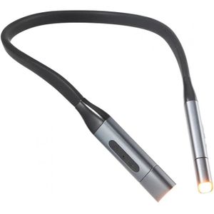 LED Lampe de Lecture Sans Fil Flexible et Rechargeable USB Lumière Clip de Nuit Tour de Cou Mains Libres Lumière de Nuit pour livre 3 Niveaux de Luminosité Double Tête Couture Tricot 