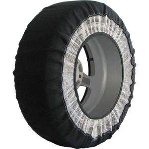 Chaussettes à Neige Pour Pneus 255/70 R18 – Taille XXL – Alternative Aux Chaînes, Approuvée Pour Neige Et Glace