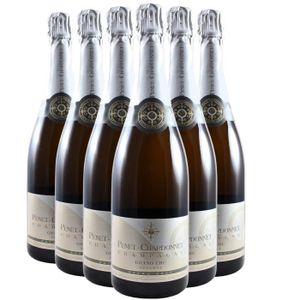 CHAMPAGNE Champagne Grand Cru Reserve Extra Brut Blanc - Lot de 6x75cl - Penet-Chardonnet - Cépages Chardonnay, Pinot Noir