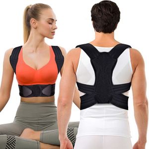 GAINFIT correcteur de posture Femme Homme redresseur de dos : Ceinture  Dorsale Maintien du Dos Droit - Percko Redresse Dos Soutien Lombaire  Confortable (M) : : Hygiène et Santé