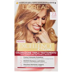 COLORATION L'OREAL Excellence No.7,3 De Blond Doré Cheveux Dy