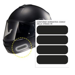 Autocollants refractifs pour casque moto - Cdiscount