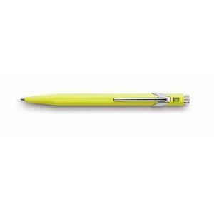recharge feutre pointe fine bleue pour stylo caran d'ache avec capuchon,  8122.160