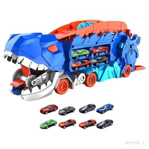 CAMION ENFANT Dinosaure camion manger voitures jouet Transport c