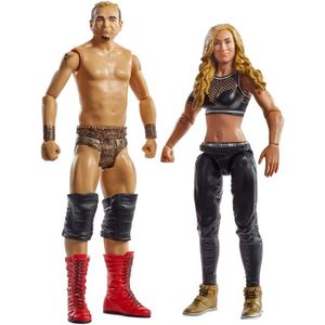 FIGURINE - PERSONNAGE Figurine WWE - FMF82 - Lot de deux chiffres avec a