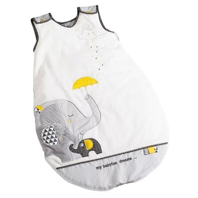 Herding Gigoteuse Baby Best Panda 70 Cm - Fermeture Éclair Circulaire - Blanc - Pour Bébé