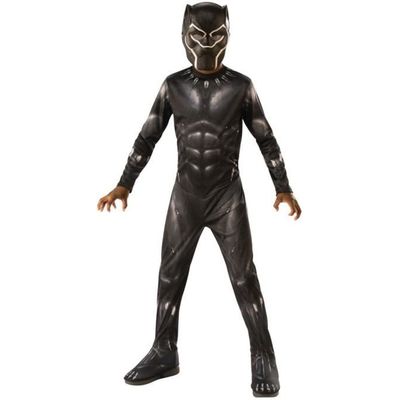 Déguisement enfant Black Panther de luxe - Rubie's - Modèle rembourré en  mousse - Noir - Cdiscount Jeux - Jouets
