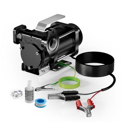Pompe à Diesel Portable Sans Fil - Longueur Câble 2,4m - Alliage Aluminium - Neuf