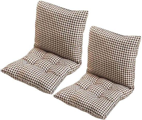 Coussins De Chaises Carrés 1 Pack, Coussins De Siège Avec Sangles De