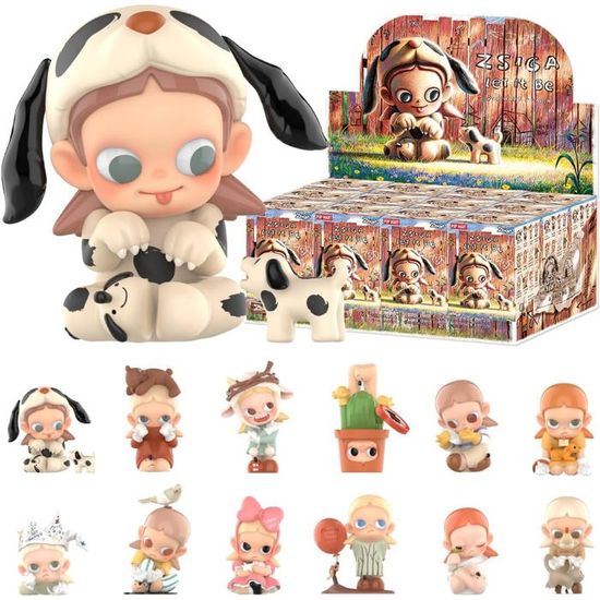 その他 Pop mart Figurines POP MART Zsiga Let It Be - Set Complet d'Anime à