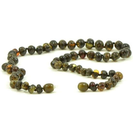 Bracelet En Ambre De La Mer Baltique (réf Bab16) | Cœur De Pierres