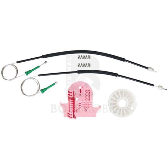 KIT DE REPARATION LEVE VITRE MEGANE 1 4//5 PORTES 1996 />2003 ARRIERE GAUCHE