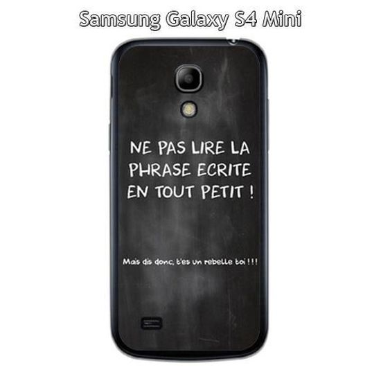 Coque Samsung Galaxy S4 Mini Citation tableau-3