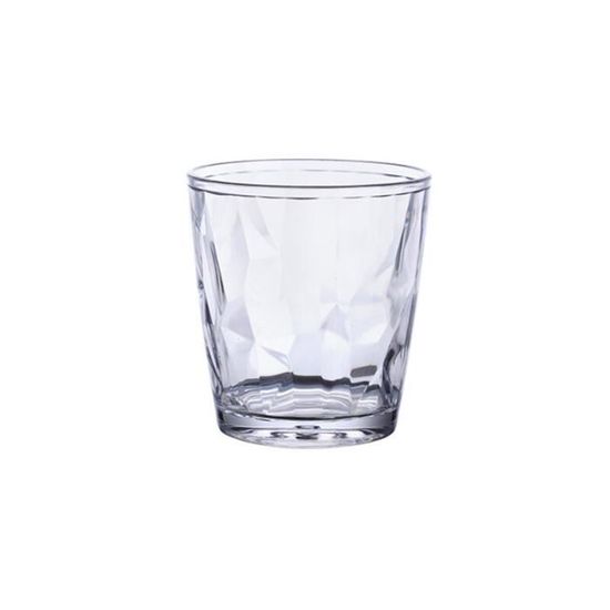Verre à eau,Gobelet en acrylique,verres à boire en plastique coloré,verres,verrerie pour enfants - Type Transparent - 401-500ml -B