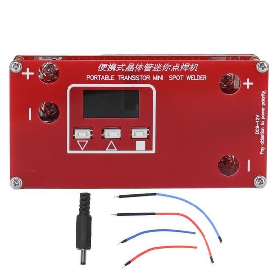 Kit De Soudure Par Points Mini - Pour Batteries Lithium 18650, Réglage 99 Vitesses, Stylo Soudeur Portable - 2