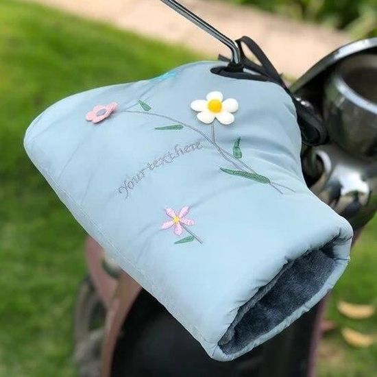 Manchons Guidon Moto - Gants Chauds Imperméables Pour Hiver - Taille Universelle - Pour Moto, Scooter, Vélo, Motoneige
