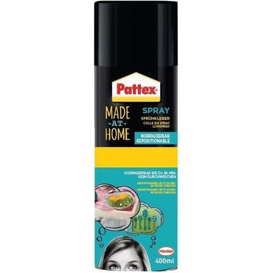 Pattex made at home spray repositionnable 400ml