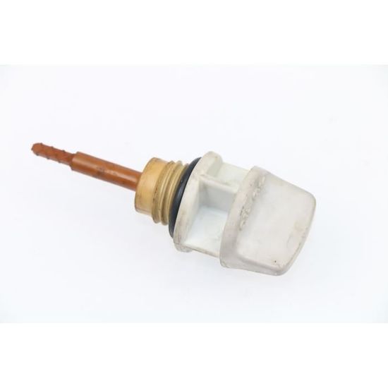 Jauge Niveau Huile P2R Pour Scooter Chinois 125 GY6 - Bouchon Plastique Noir Avec Joint Torique - Dimensions Fileté 18mm