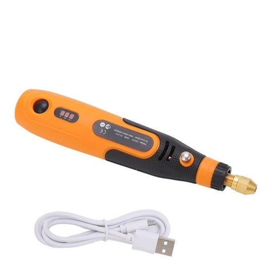 Stylo à Vide électrique USB Pour Composants électroniques (CPU, IC) - Aspiration Réglable - 4 Ventouses Incluses - Pour Réparation Et Soudure