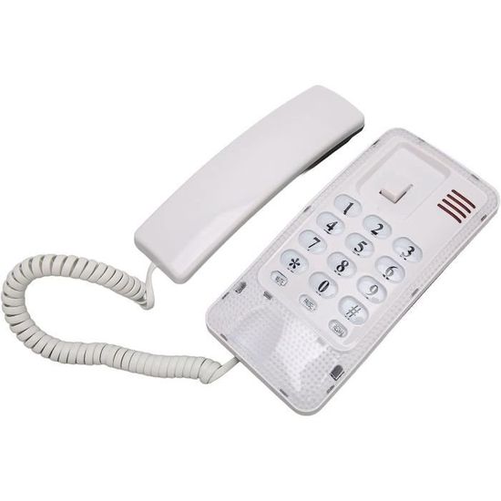 Schiuma Téléphone Filaire Rétro,Telephone Fixe À Cadran Rotatif
