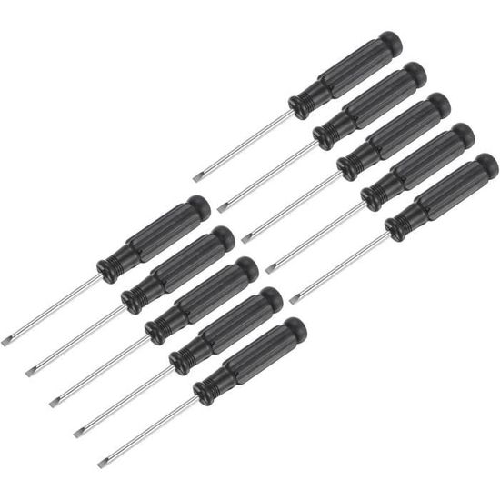 Lot De 10 Mini Tournevis Fendus 2.0mm – Uxcell – Réparation Électronique Et Électroménager