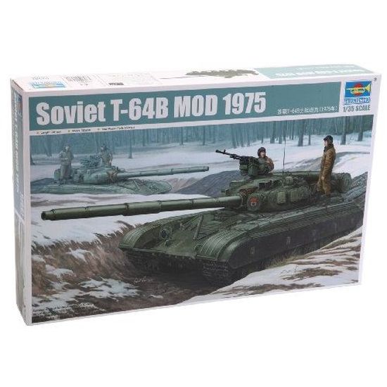 Maquette Char Soviet T-64b Mod. 1984 Trumpeter 05521 1/35ème Maquette