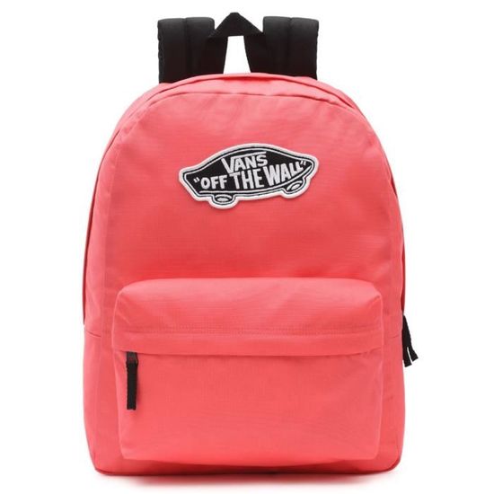 Sacs a dos VANS Realm Rouge Cdiscount Bagagerie Maroquinerie