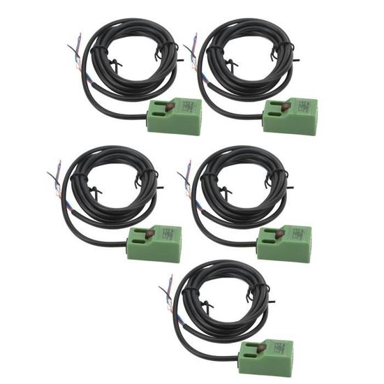 Capteur De Proximité Inductif PR12-2DP - NPN NO, 3 Fils, 4 Mm De Détection, IP67, Pour Automatisme