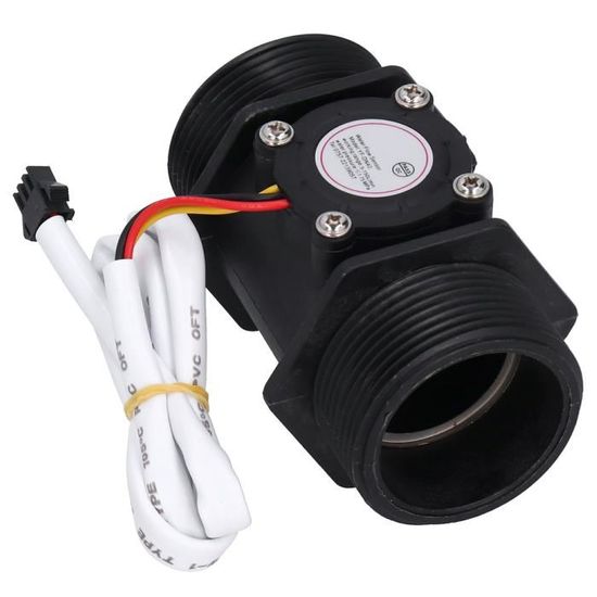 Capteur Débit Eau Haute Précision DN15 G1/2 Effet Hall 1-30L/min - Débitmètre Pour Chauffe-Eau Et Tests